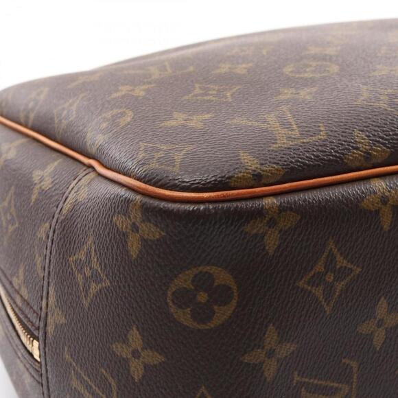 LOUIS VUITTON Brown Monogram Leather Deauville Bag - Picture 7 of 11